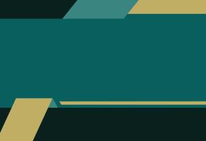 abstract background with geometric shapes in green, yellow and black colors vector