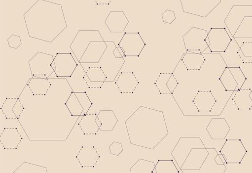 hexágono resumen antecedentes. hexágono modelo. sin costura antecedentes ilustración. vector