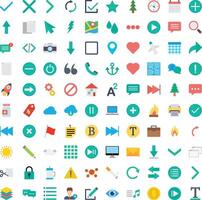 Basic User interface pack vector