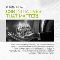 LinkedIn Company Project CSR Events template