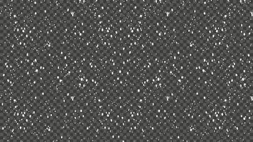 White grunge texture snowfall and grain effect vector