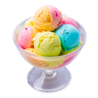 ice cream on a transparent background, image without background, for graphic design png