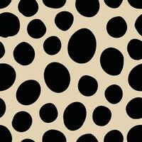 Dalmatian skin Pattern illustration vector