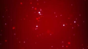 Animated abstract dust and star particles on a dark red gradient background suitable for award ceremonies, presentations, premium events and luxury festivals. video