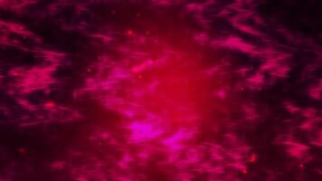 Abstract red glitter star background animation, animated glowing dust in a dark red star background, suitable for motion graphics with elegant, premium, luxury and galaxy themes. video