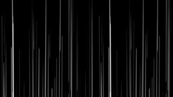 white line dropping animation in black background, animated line dropping suitable for texture motion graphics, editing footage, and post production processes. video