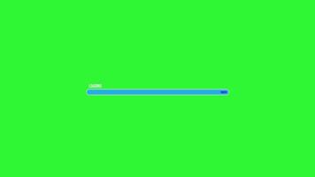 loading game animation on green screen background suitable for motion graphic animations about loading game data, waiting room, downloading and uploading files. video