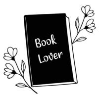 Inspirational Reading Mom T-shirt with Book Lover Illustration vector