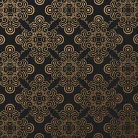 luxury retro pattern background vector