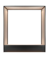 Box Event Booth Square Mockup Modern Design for Product Display png