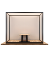 Event Booth Mockup Design for Background Product Showcase png