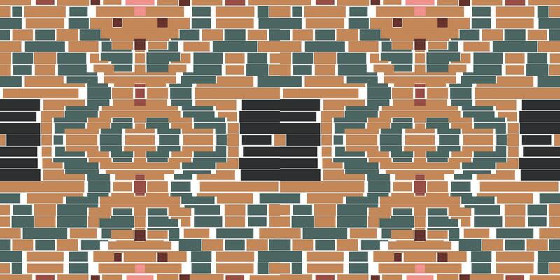 Palestinian Ikat Quilt Patternfolk Embroidery, Aztec Geometric Ornament Print. Design for Carpet, Wallpaper, Clothing, Wrapping, Fabric
