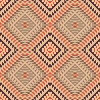 Shawl Geometric Patternsfolk Embroidery, Aztec Geometric Ornament Print. Design for Carpet, Wallpaper, Clothing, Wrapping, Fabric vector