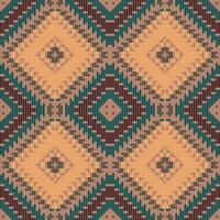 Abstract Abstract Geometric Pattern Designfolk Embroidery, Aztec Geometric Ornament Print. Design for Carpet, Wallpaper, Clothing, Wrapping, Fabric vector
