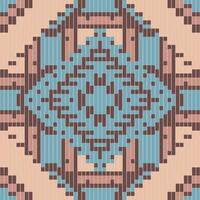 Motif Modern Abstract Geometric Patternfolk Embroidery, Aztec Geometric Ornament Print. Design for Carpet, Wallpaper, Clothing, Wrapping, Fabric vector