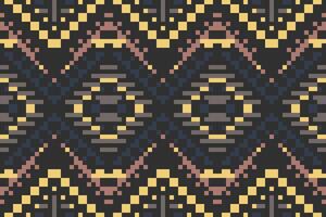 Repeating Pattern Geometric Patternsfolk Embroidery, Aztec Geometric Ornament Print. Design for Carpet, Wallpaper, Clothing, Wrapping, Fabric vector