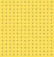 Geometric background from different shapes. vector