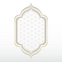Luxury ornamental background in arabic style. Template for design vector