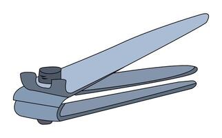 Nail cutter isolated on white background.eps vector