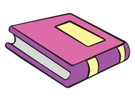 A book cartoon vector