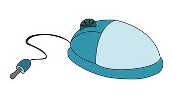 Computer mouse isolated on white background vector