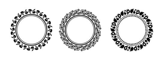 Round Decorative Ornament vector