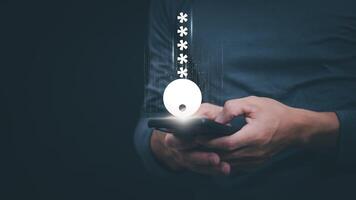 Data Information protection and encryption using network technology photo