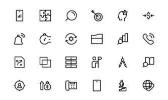 Versatile Project Management Icons vector