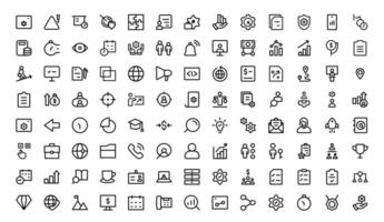 Versatile Project Management Icons - Designed for Task Management, Scheduling, and Tools vector