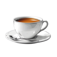 Create a Teacup with Transparent Background png