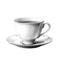 Create a Teacup with Transparent Background using Digital Art Software png