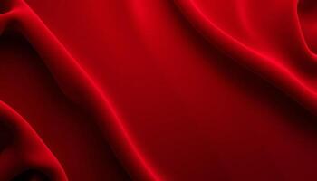 Rich Red Velvet Fabric Texture Background photo