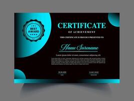design for business certificate vector