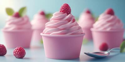 Delicious raspberry swirl dessert perfect for summer gatherings and celebrations photo