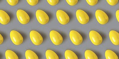 Seamless pattern with eggs for easter wrapping paper, greeting cards, branding identity. photo