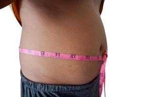 Waist Measurement Of An Adult photo