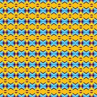 Dynamic multi-hued seamless yellow and blue background vector