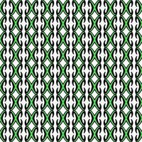 Green abstract pattern creating an infinite decor vector