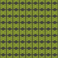 Neon green abstract pattern creating an infinite decor vector