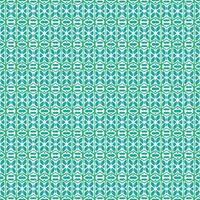Green hue abstract pattern creating an infinite decor vector