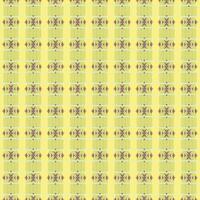Yellow abstract pattern creating an infinite decor vector
