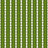 Kaleidoscopic seamless design featuring interwoven colorful patterns and fluid shape vector