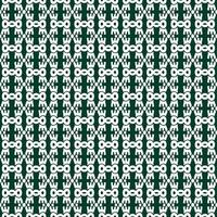 Green and white abstract pattern creating an infinite decor vector
