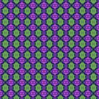 Dynamic multi-hued seamless purple and green background vector