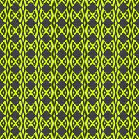 Neon green and grey abstract pattern creating an infinite decor vector