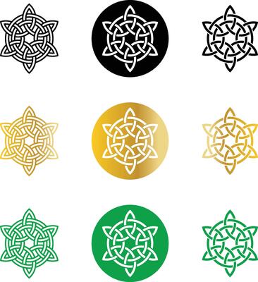 celtic knot interlocking symbols