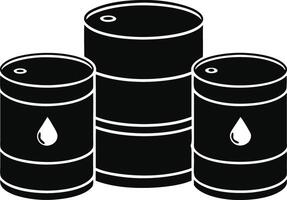 oil-barrel-icons design art. vector
