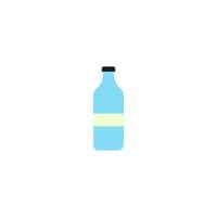 Drinking water bottle icon isolated on white background. vector