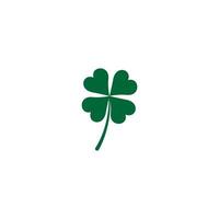Four Leaf Clover icon Stock Image. vector