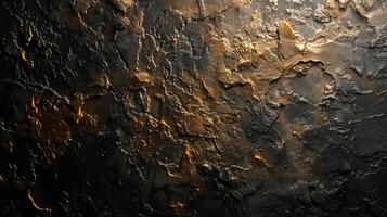 Abstract textured surface with dark tones and subtle highlights. photo